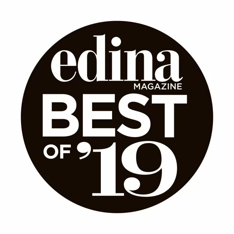 Edina magazine best of 19 badge.