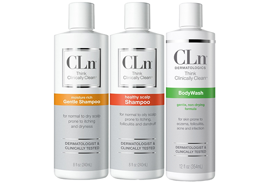 CLn® 2-in-1 Gentle Wash & Shampoo- Multi-functional Cleanser for  Compromised Skin & Scalp Prone to Irritation, Flaking, Itching, Dryness &  Razor